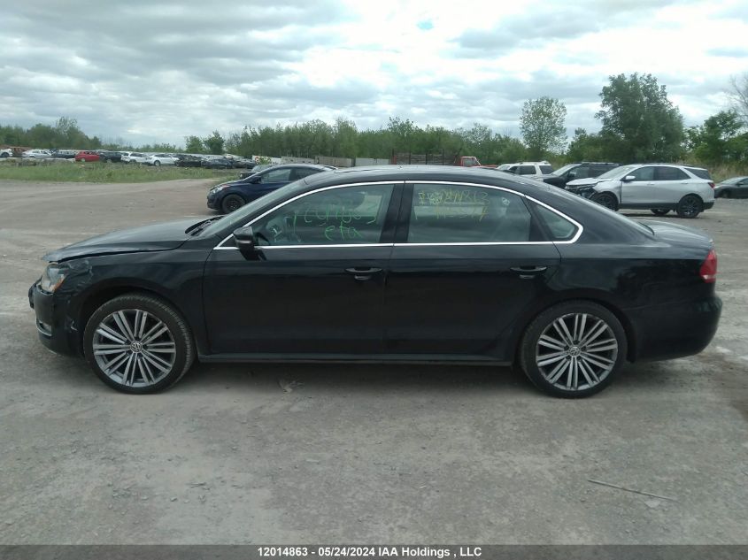 2015 Volkswagen Passat VIN: 1VWBS7A33FC113577 Lot: 12014863