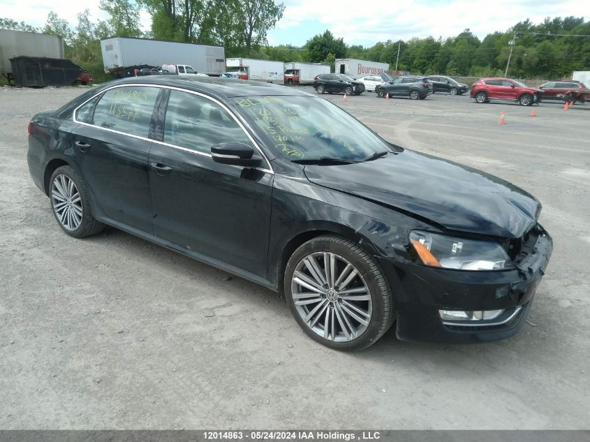 2015 Volkswagen Passat VIN: 1VWBS7A33FC113577 Lot: 12014863