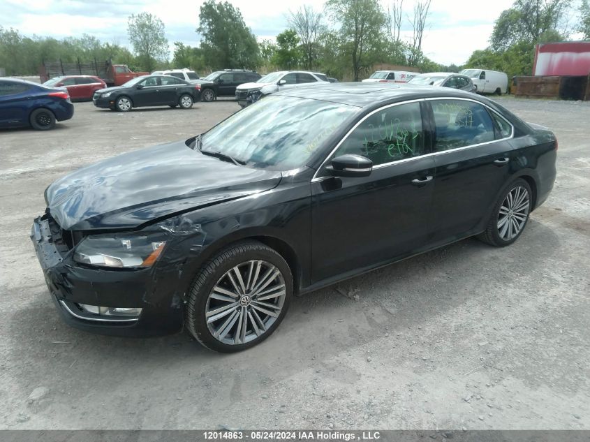 2015 Volkswagen Passat VIN: 1VWBS7A33FC113577 Lot: 12014863