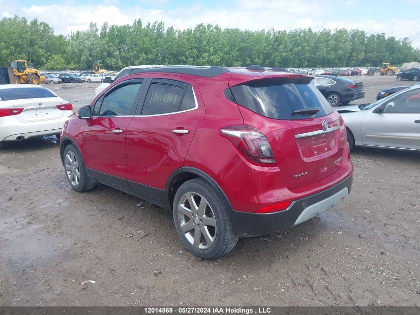 2017 Buick Encore VIN: KL4CJCSM7HB117158 Lot: 12014869