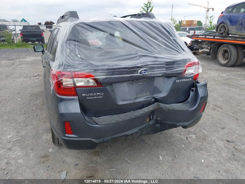 2015 Subaru Legacy Outback VIN: 4S4BSCNC9F3301831 Lot: 12014875