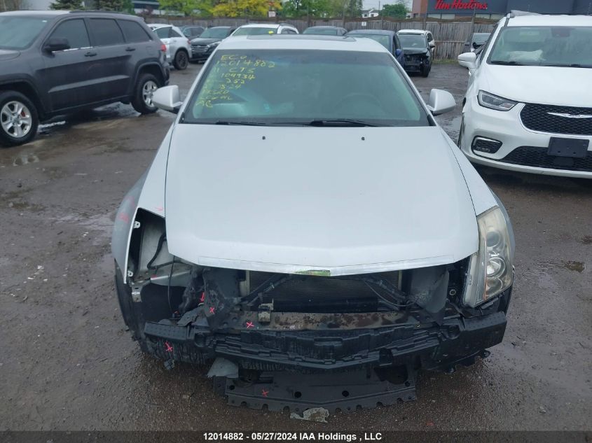 2011 Cadillac Cts Sedan VIN: 1G6DA5EY4B0109934 Lot: 12014882