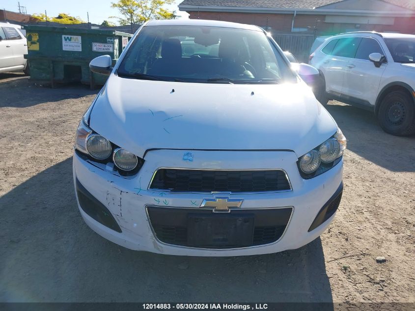 2014 Chevrolet Sonic VIN: 1G1JA6EH9E4231006 Lot: 12014883