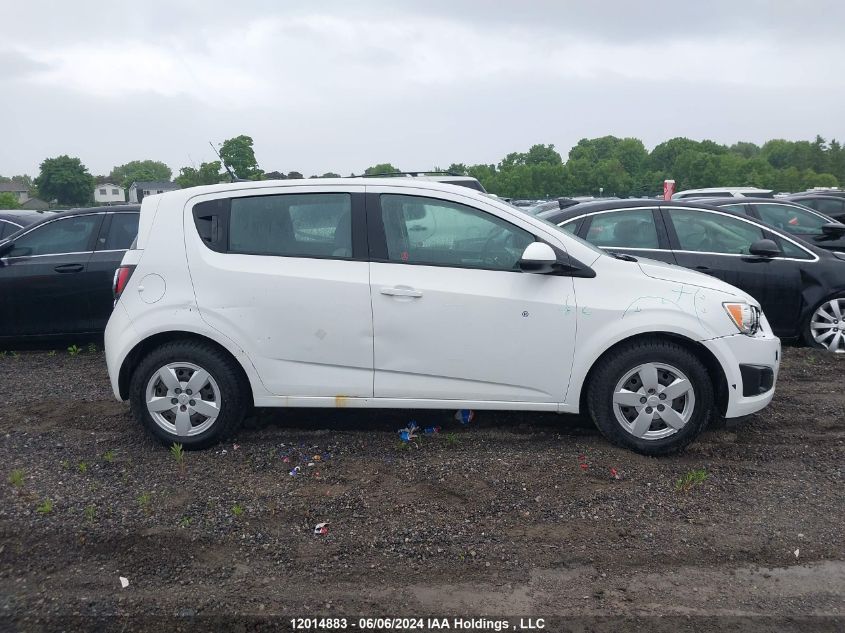 2014 Chevrolet Sonic VIN: 1G1JA6EH9E4231006 Lot: 12014883