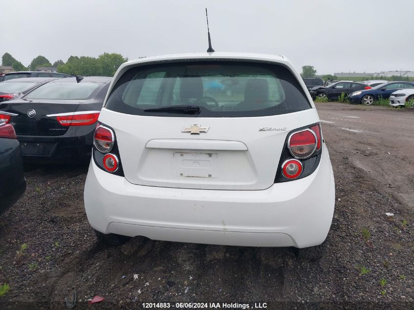 2014 Chevrolet Sonic VIN: 1G1JA6EH9E4231006 Lot: 12014883