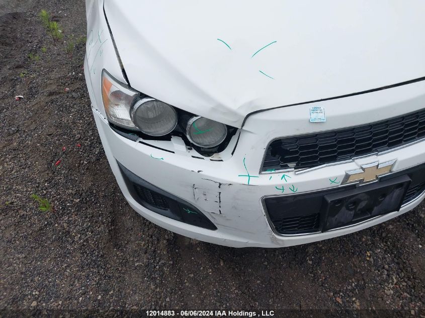 2014 Chevrolet Sonic VIN: 1G1JA6EH9E4231006 Lot: 12014883