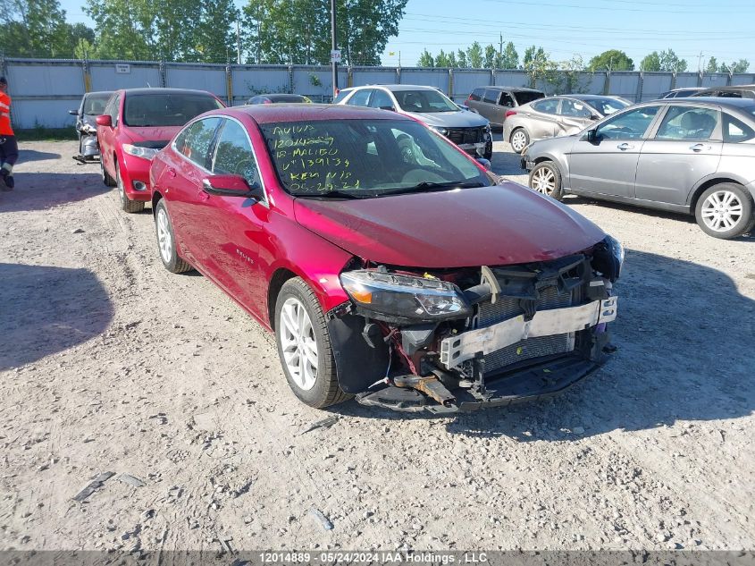 2018 Chevrolet Malibu VIN: 1G1ZD5ST2JF139134 Lot: 12014889