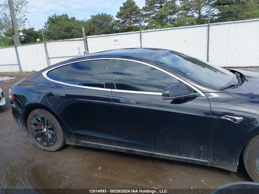 2017 Tesla Model S 100D/60D/75D/90D/P100D VIN: 5YJSA1E24HF199654 Lot: 12014893