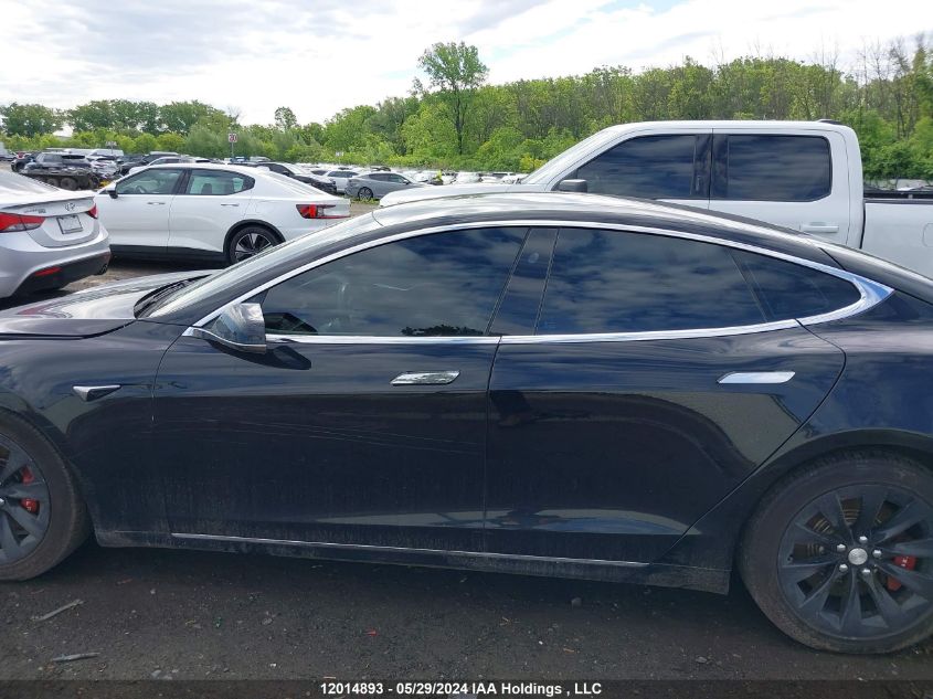 2017 Tesla Model S 100D/60D/75D/90D/P100D VIN: 5YJSA1E24HF199654 Lot: 12014893