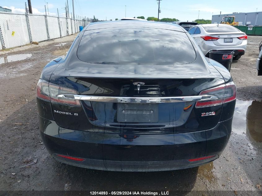 2017 Tesla Model S 100D/60D/75D/90D/P100D VIN: 5YJSA1E24HF199654 Lot: 12014893