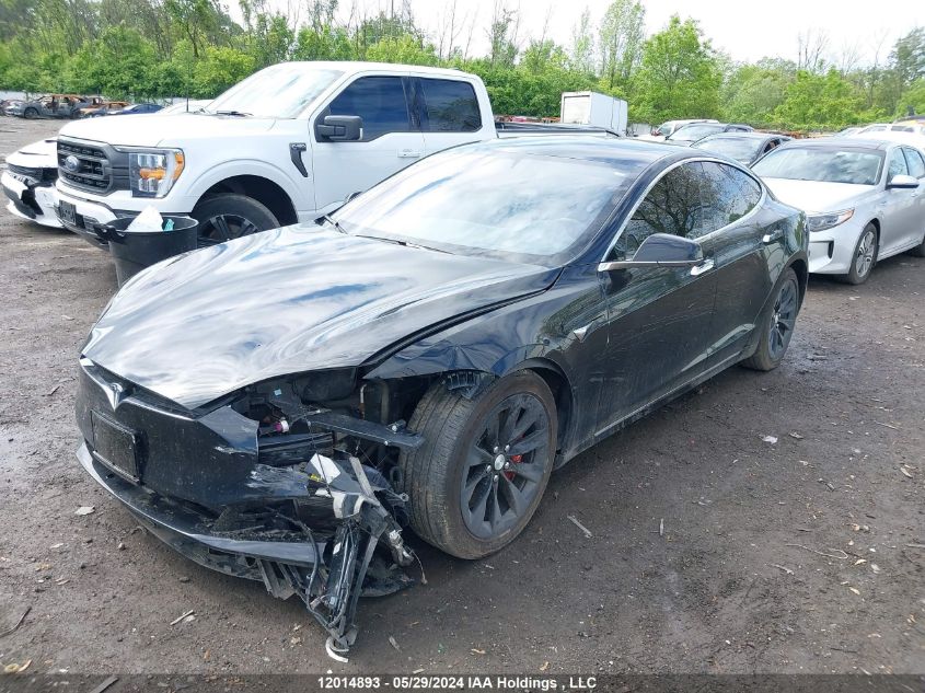 2017 Tesla Model S 100D/60D/75D/90D/P100D VIN: 5YJSA1E24HF199654 Lot: 12014893