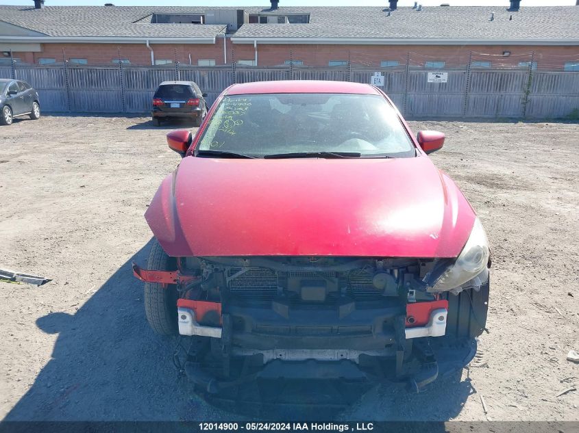 2014 Mazda Mazda3 VIN: JM1BM1L77E1176007 Lot: 12014900