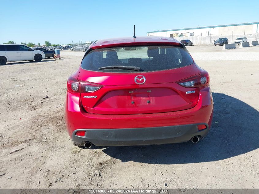 2014 Mazda Mazda3 VIN: JM1BM1L77E1176007 Lot: 12014900