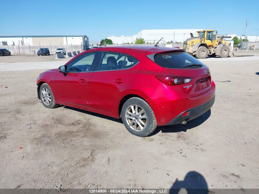 2014 Mazda Mazda3 VIN: JM1BM1L77E1176007 Lot: 12014900