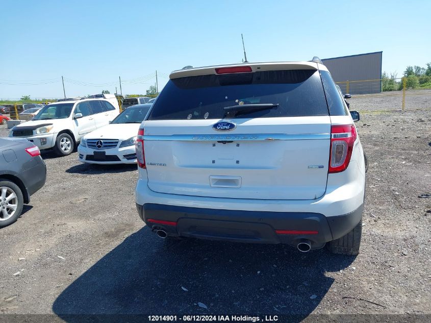 2013 Ford Explorer Limited VIN: 1FM5K8F89DGC54486 Lot: 12014901