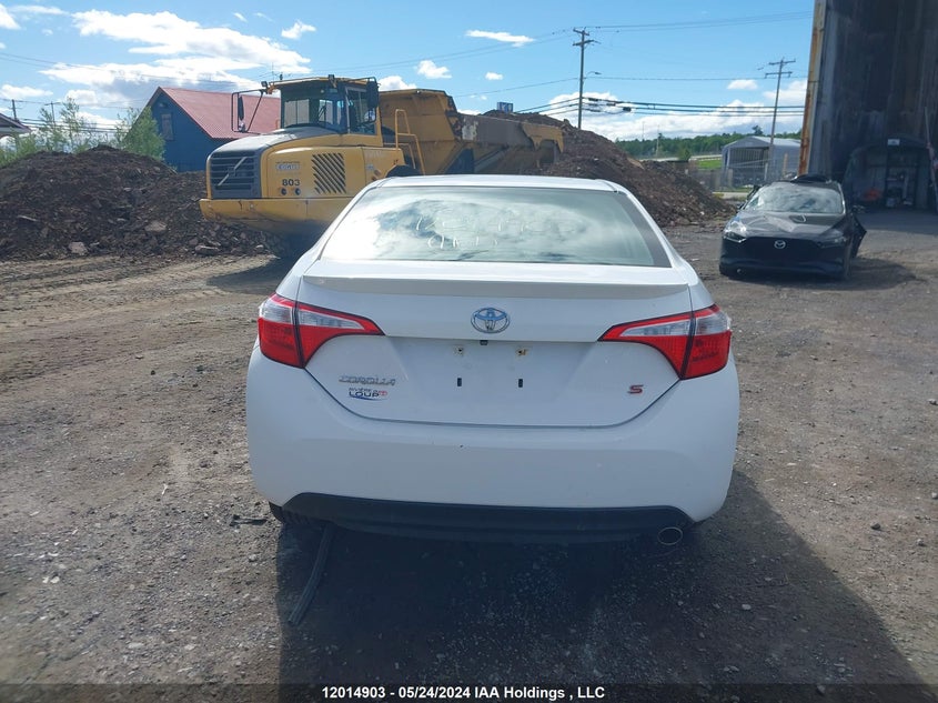 2016 Toyota Corolla L/Le/Le Pls/Prm/S/S Pls VIN: 2T1BURHE3GC590602 Lot: 12014903