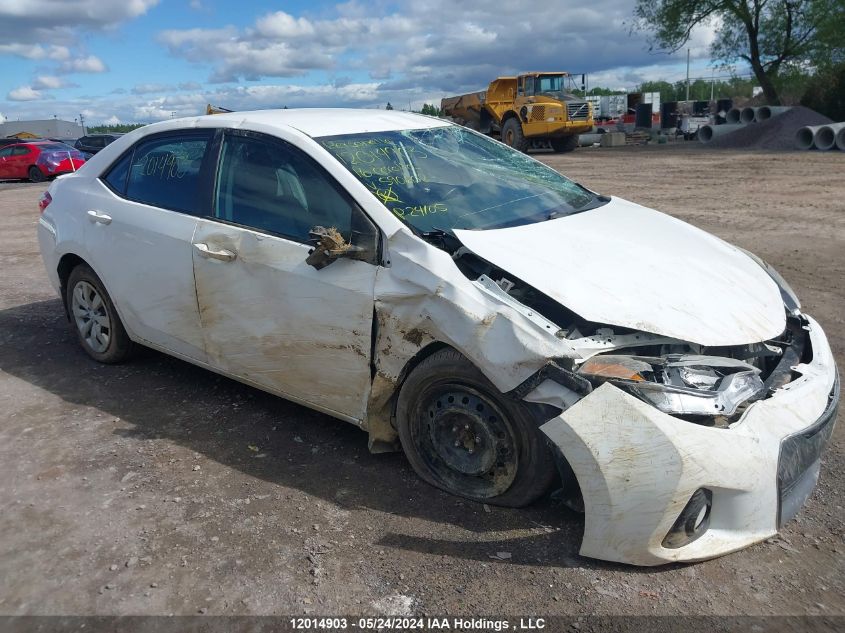 2016 Toyota Corolla L/Le/Le Pls/Prm/S/S Pls VIN: 2T1BURHE3GC590602 Lot: 12014903