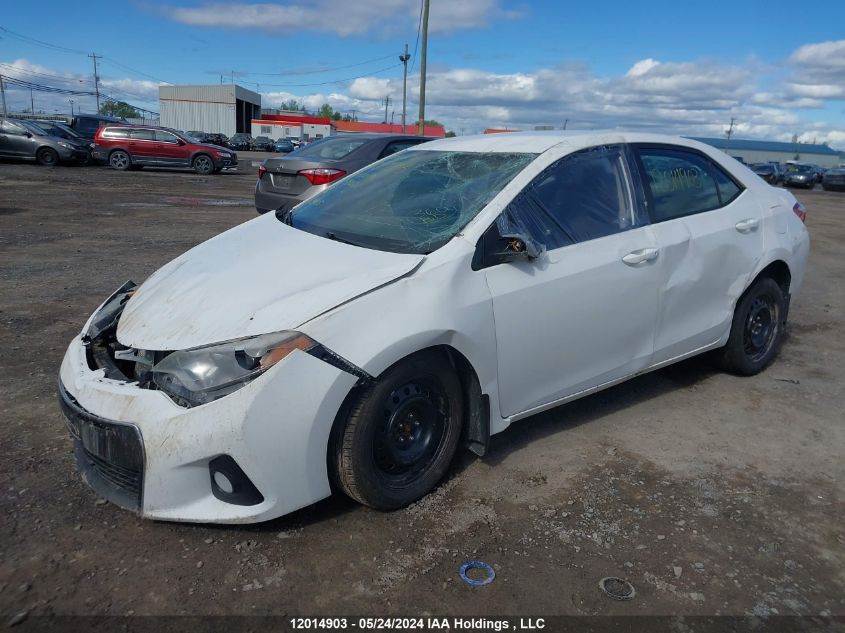 2016 Toyota Corolla L/Le/Le Pls/Prm/S/S Pls VIN: 2T1BURHE3GC590602 Lot: 12014903