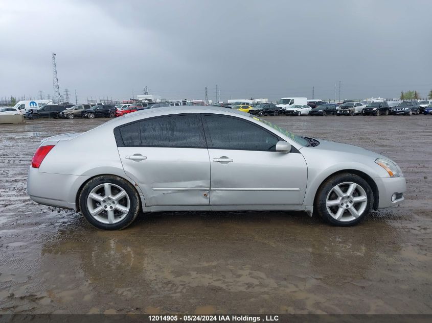 2004 Nissan Maxima Se/Sl VIN: 1N4BA41E14C866162 Lot: 12014905