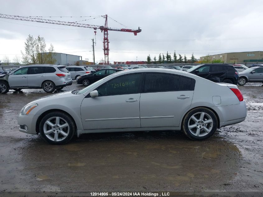 2004 Nissan Maxima Se/Sl VIN: 1N4BA41E14C866162 Lot: 12014905