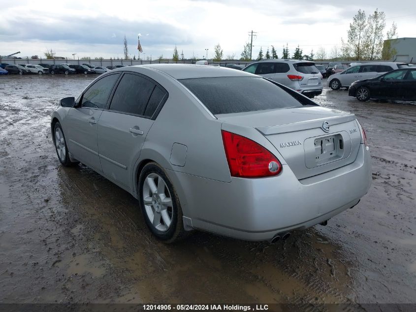 2004 Nissan Maxima Se/Sl VIN: 1N4BA41E14C866162 Lot: 12014905