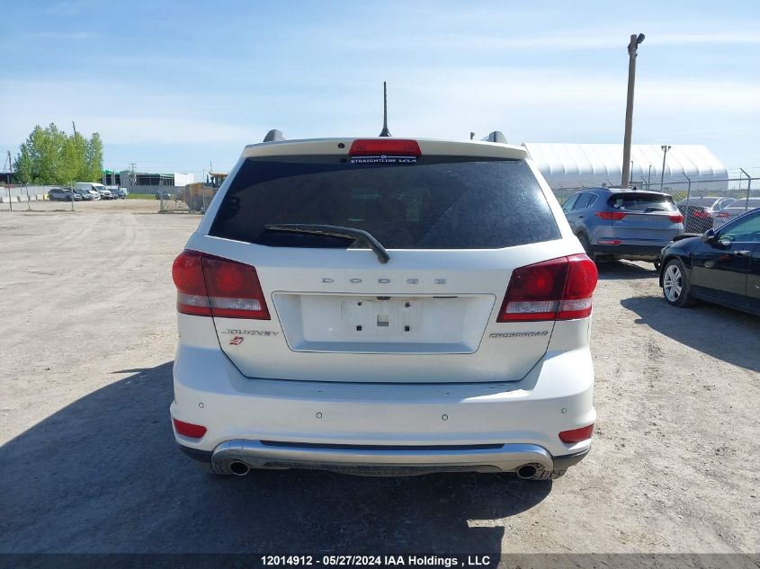 2018 Dodge Journey Crossroad VIN: 3C4PDDGG5JT260945 Lot: 12014912