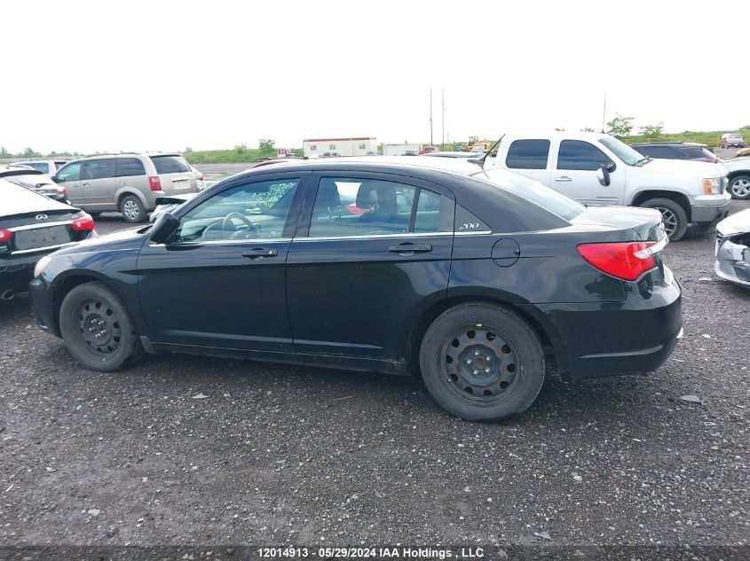 2012 Chrysler 200 Lx VIN: 1C3CCBAB0CN274228 Lot: 12014913