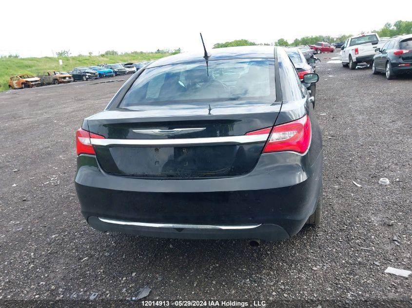 2012 Chrysler 200 Lx VIN: 1C3CCBAB0CN274228 Lot: 12014913