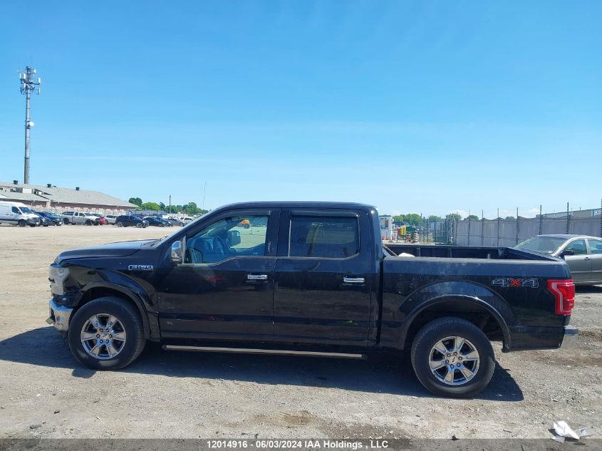 2016 Ford F150 Supercrew VIN: 1FTEW1EG4GFA25149 Lot: 12014916