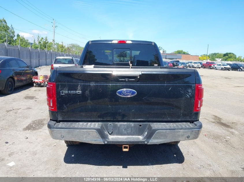 2016 Ford F150 Supercrew VIN: 1FTEW1EG4GFA25149 Lot: 12014916