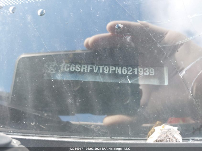2023 Ram 1500 Sport VIN: 1C6SRFVT9PN621939 Lot: 12014917