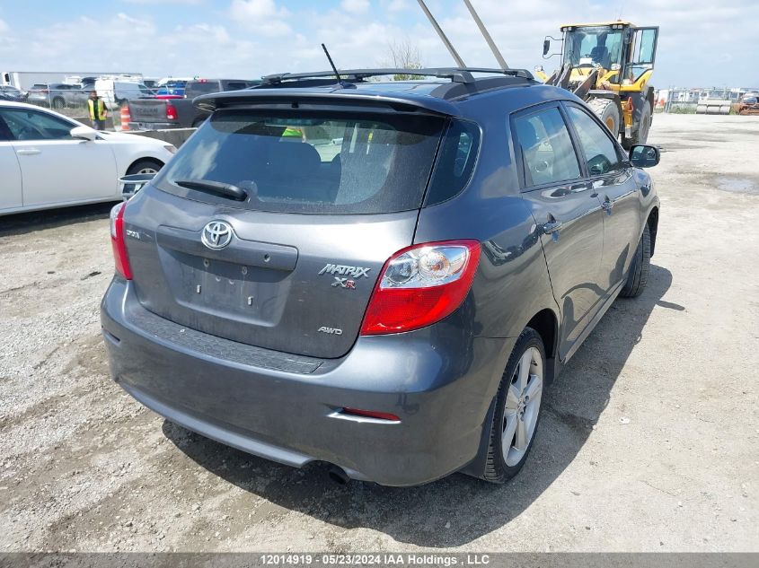 2010 Toyota Corolla Matrix S VIN: 2T1LE4EE2AC017092 Lot: 12014919