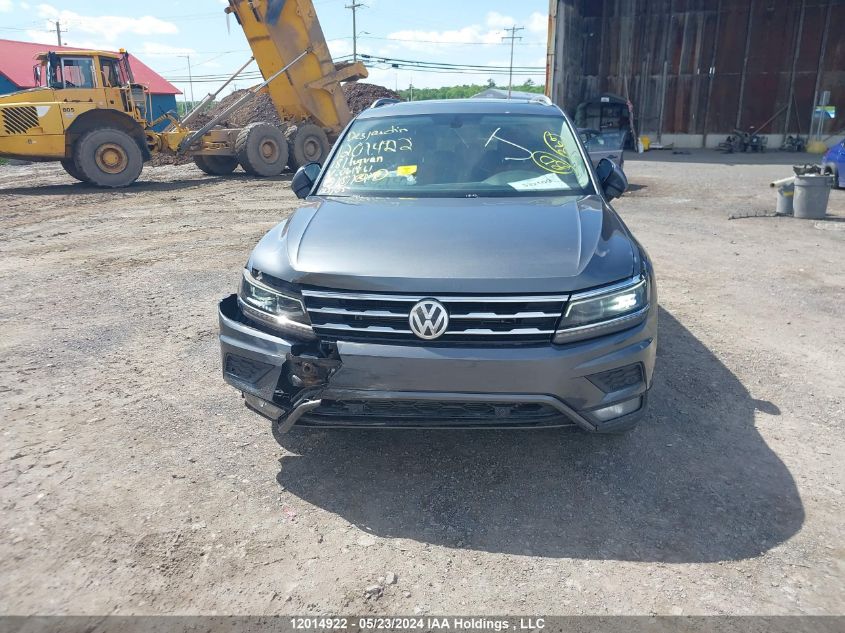 2018 Volkswagen Tiguan Sel Premium VIN: 3VV4B7AX3JM061861 Lot: 12014922