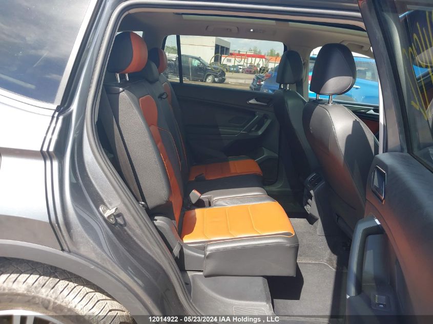 2018 Volkswagen Tiguan Sel Premium VIN: 3VV4B7AX3JM061861 Lot: 12014922