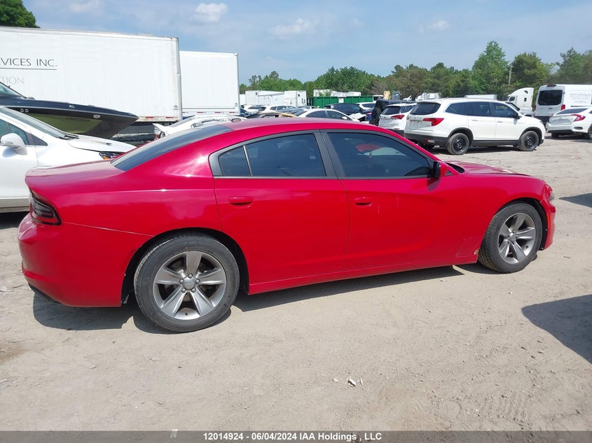 2015 Dodge Charger Sxt VIN: 2C3CDXHG6FH870940 Lot: 12014924
