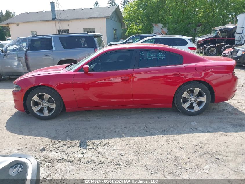 2015 Dodge Charger Sxt VIN: 2C3CDXHG6FH870940 Lot: 12014924