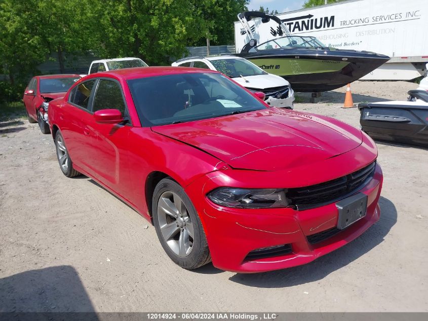 2015 Dodge Charger Sxt VIN: 2C3CDXHG6FH870940 Lot: 12014924