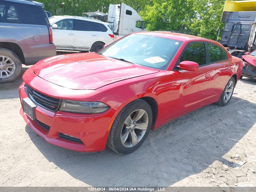 2015 Dodge Charger Sxt VIN: 2C3CDXHG6FH870940 Lot: 12014924