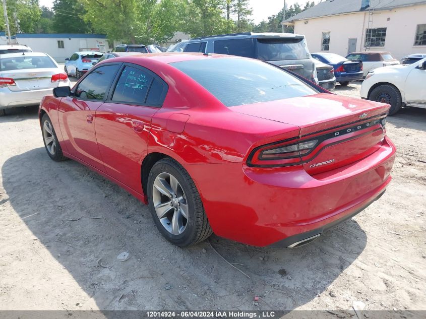 2015 Dodge Charger Sxt VIN: 2C3CDXHG6FH870940 Lot: 12014924