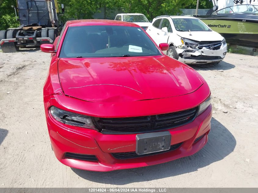 2015 Dodge Charger Sxt VIN: 2C3CDXHG6FH870940 Lot: 12014924