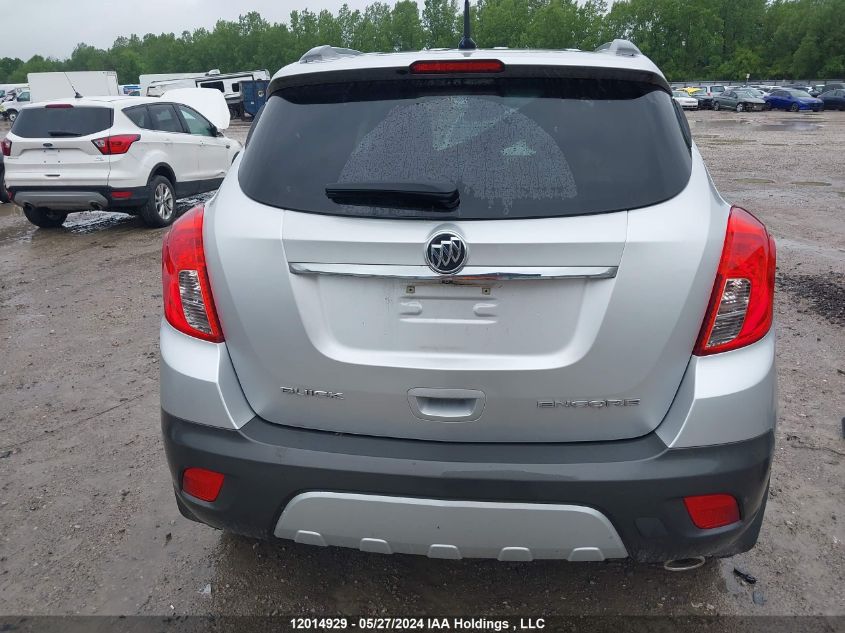 2014 Buick Encore VIN: KL4CJASB6EB639925 Lot: 12014929