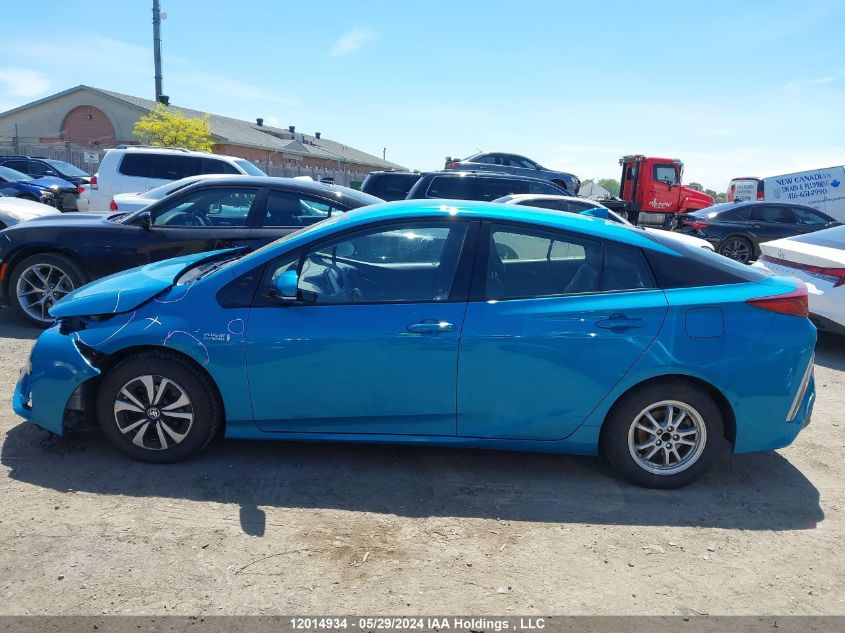 2018 Toyota Prius Prime Upgrade VIN: JTDKARFP5J3080491 Lot: 12014934