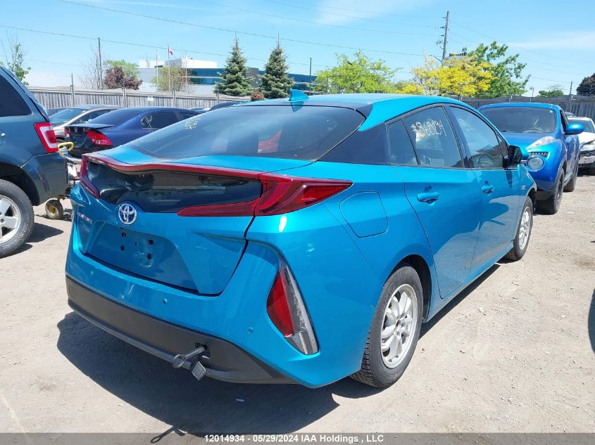 2018 Toyota Prius Prime Upgrade VIN: JTDKARFP5J3080491 Lot: 12014934