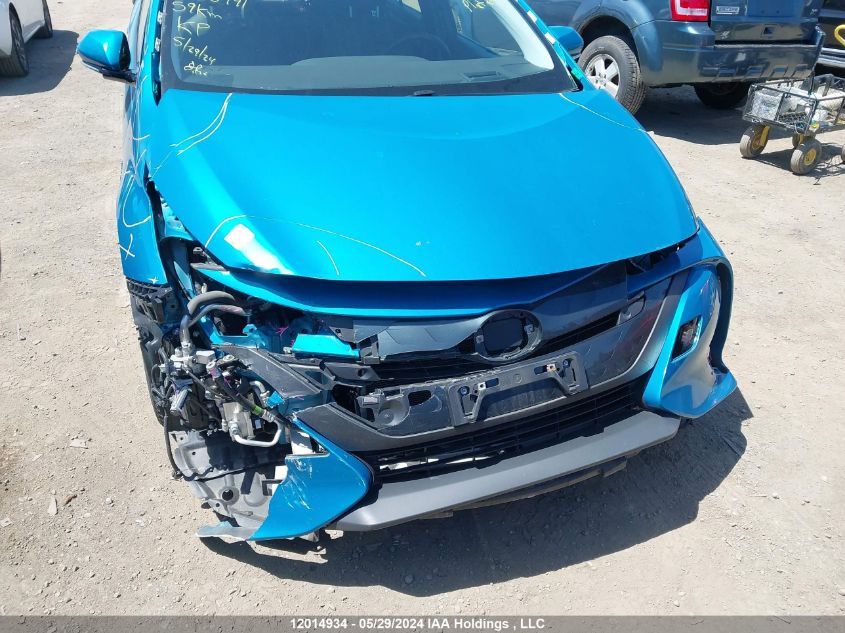 2018 Toyota Prius Prime Upgrade VIN: JTDKARFP5J3080491 Lot: 12014934