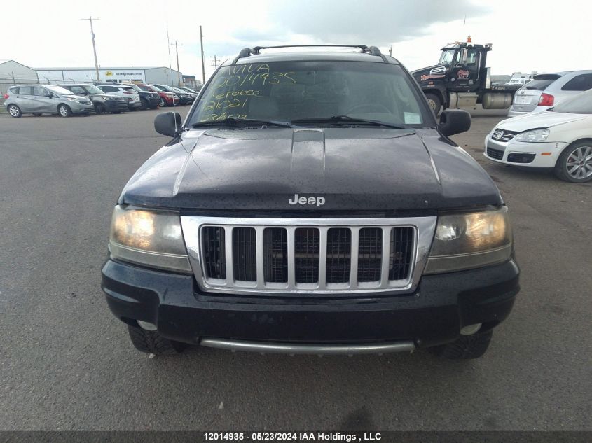 2004 Jeep Grand Cherokee Limited VIN: 1J4GW58N74C121021 Lot: 12014935