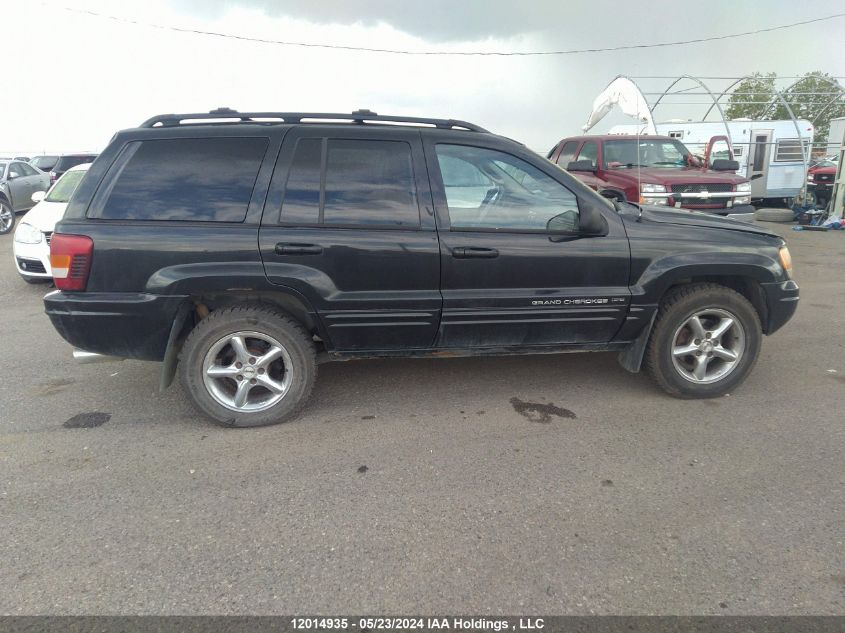 2004 Jeep Grand Cherokee Limited VIN: 1J4GW58N74C121021 Lot: 12014935