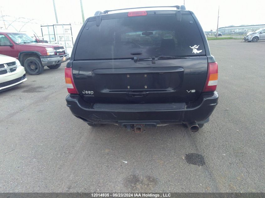 2004 Jeep Grand Cherokee Limited VIN: 1J4GW58N74C121021 Lot: 12014935