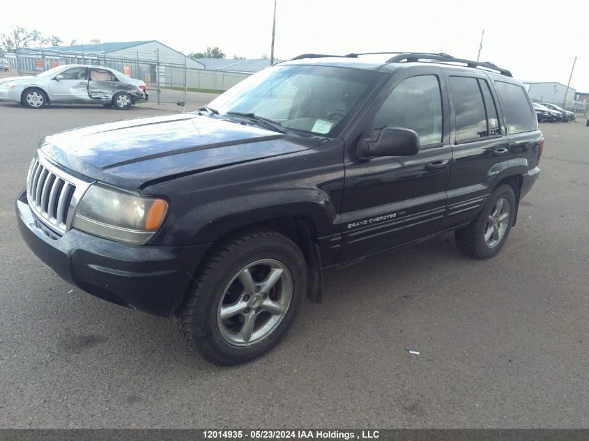 2004 Jeep Grand Cherokee Limited VIN: 1J4GW58N74C121021 Lot: 12014935