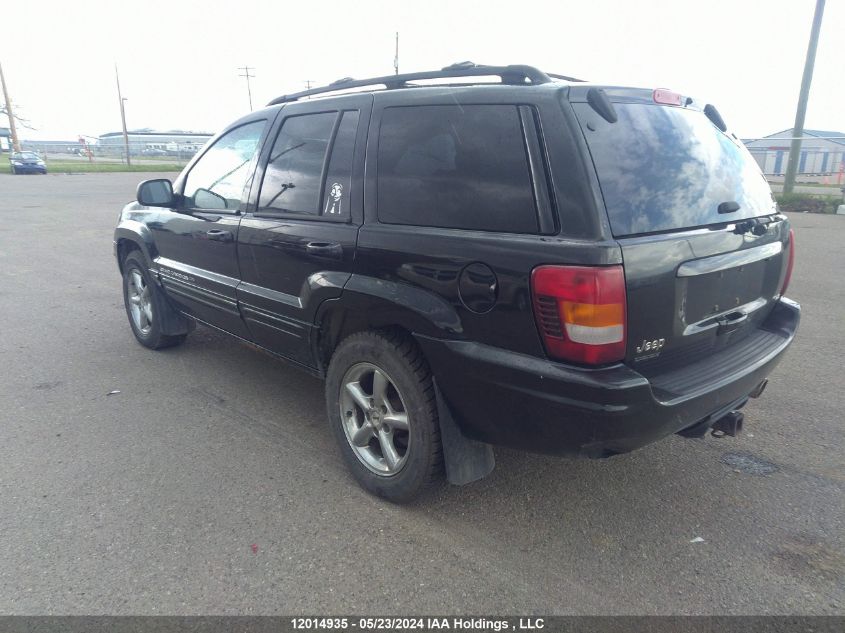 2004 Jeep Grand Cherokee Limited VIN: 1J4GW58N74C121021 Lot: 12014935