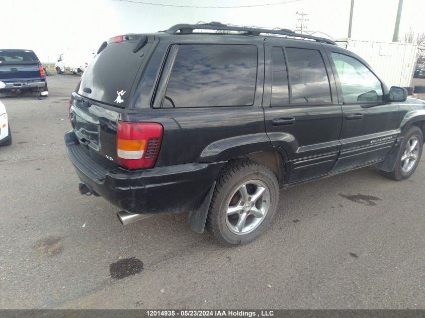 2004 Jeep Grand Cherokee Limited VIN: 1J4GW58N74C121021 Lot: 12014935